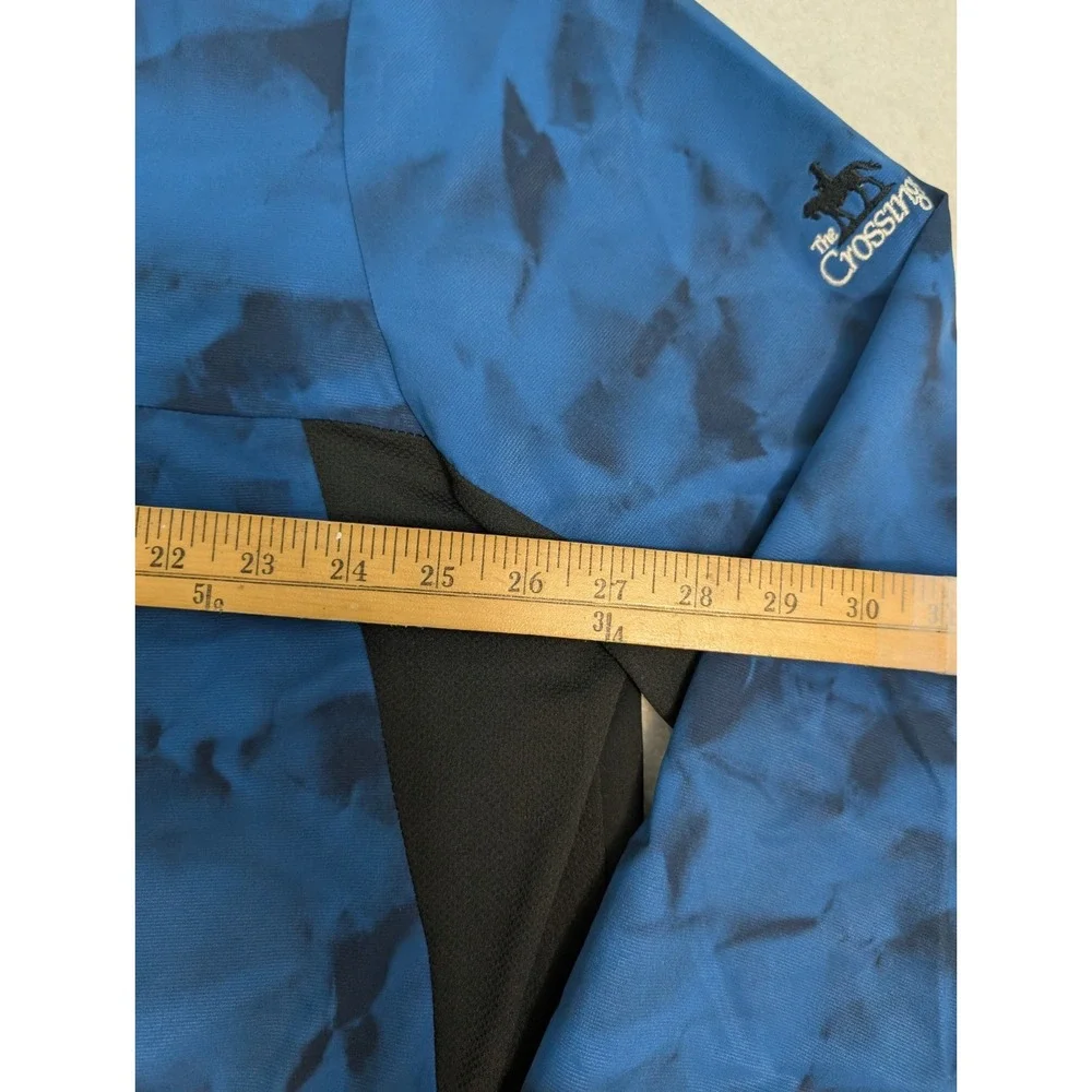 Adidas Men's 2XL Climastorm Competition Wind Jacket‎ Blue Crossings Stretchy